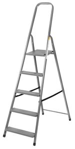 Létra Strend Pro STD, 3 fokos, acél, max. 125 kg
