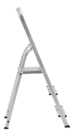 Stepladder Strend Pro ALD, aluminum, 3-step, max. 125 kg