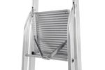 Stepladder Strend Pro ALD, aluminum, 3-step, max. 125 kg