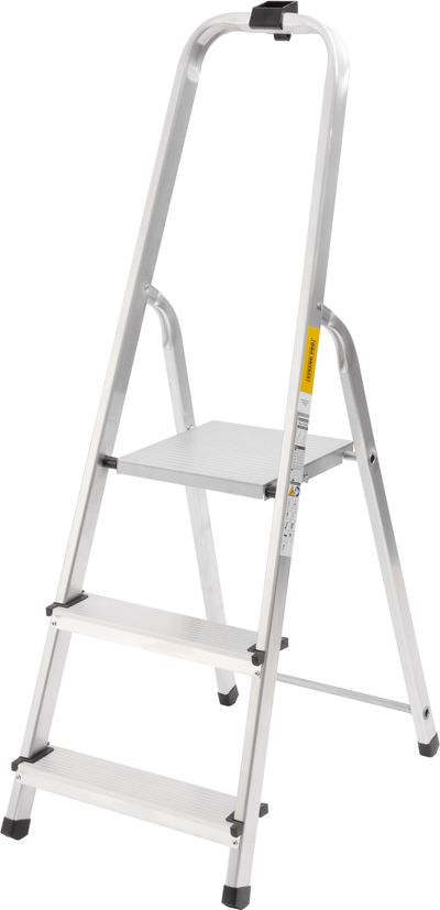 Létra, kicsi Strend Pro D3, 3 fokos, 125 kg, ALU