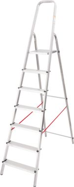Stepladder Strend Pro ALD, aluminum, 7-step, max. 125 kg