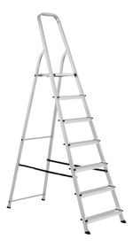 Stepladder Strend Pro ALD, aluminum, 7-step, max. 125 kg