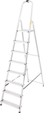 Létra, kicsi Strend Pro D8, 8 fokos, 125 kg, ALU