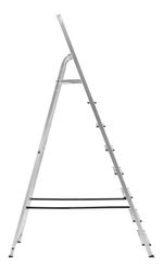 Stepladder Strend Pro ALD, aluminum, 8-step, max. 125 kg