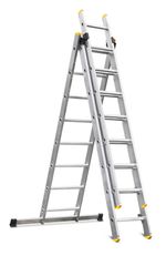 Ladder Strend Pro DP 3x08, Alu, EN 131 max. 4.97 m, BASIC