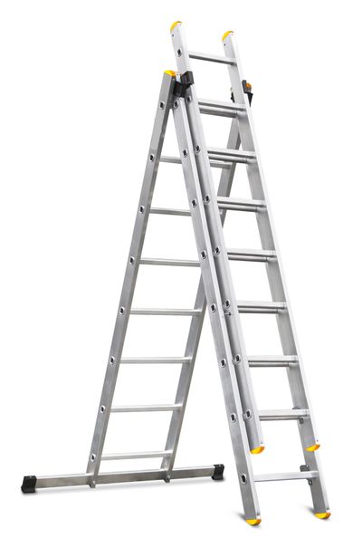 Ladder Strend Pro DP 3x08, Alu, EN 131 max. 4.97 m, BASIC