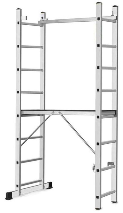 Állványzat emelvényel Strend Pro 2x8 BASIC, 3in1, max. 150 kg