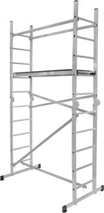 Állvány Strend Pro IKAR, platformmal, alumínium, 2x5, 3 az 1-ben, max. 400 cm, max. 150 kg