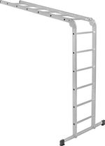 Állvány Strend Pro IKAR, platformmal, alumínium, 2x5, 3 az 1-ben, max. 400 cm, max. 150 kg