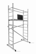 Scaffolding Strend Pro IKAR, with platform, aluminum, 2x5, 3in1, max. 400 cm, max. 150 kg