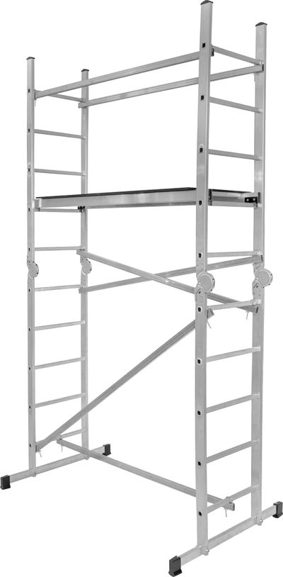 Állványzat emelvényel Strend Pro Scalar platformmal, alumínium,  max.396cm 2x5, max. 150 kg