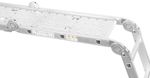 Létra platformmal Strend Pro ML103, 4x3, csuklós, Alu, max. 150 kg