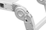 Ladder with Platform Strend Pro ML103, 4x3, articulated, aluminum, max. 150 kg