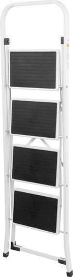 Stepladder Strend Pro LFD140, 4-step, steel, EN14183, load capacity 150 kg