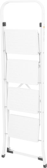 Létra Strend Pro LFD160, 4 fokos, acél, EN14183, teherbírás 150 kg, 138,5 cm