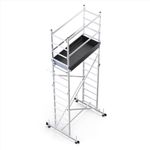 Scaffolding Strend Pro HECTOR PRO, with platform, aluminum, 3in1, max. 473 cm, max. 200 kg