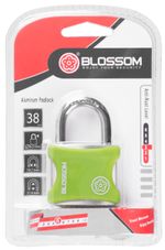 Zámok Blossom BX03, 38 mm, visiaci, mix farieb