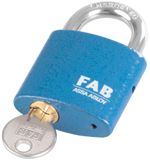 Zámok FAB 30H/38 mm, visiaci, 3 kľúče, Hardened