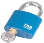 Zámok FAB 30H/52 mm, visiaci, 3 kľúče, Hardened