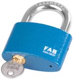 Zámok FAB 30H/63 mm, visiaci, 3 kľúče, Hardened