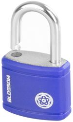 Padlock 25 mm Blossom, antirust, red