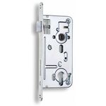 Lock Hobes 24026, R/L, Zn, 90/50/80, cylinder, mortise