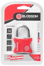 Lock Blossom 9840, 38 mm, padlock, Vinyl, Traveler
