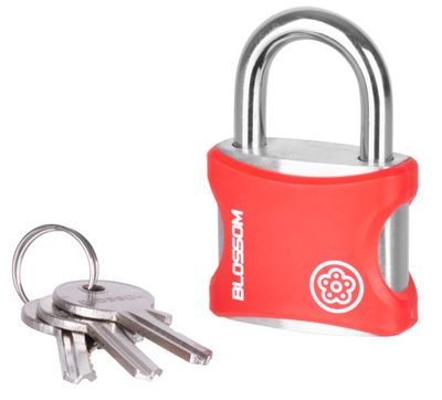 Padlock 38 mm Blossom, Vinyl, Traveler