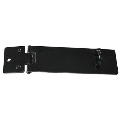 Hasp Strend Pro, for doors, 100 mm, black