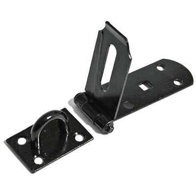 Hasp Strend Pro Hercules, for doors, 200 mm, black