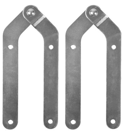 Metal mounting, for ladder, 2 hinges