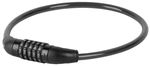Bicycle lock with number code 10x65 cm, 4 codes
