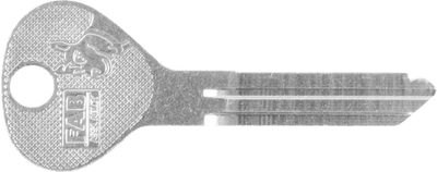 Key FAB 100RS RRS106, semi-finished product, long