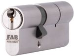 Vložka cylindrická FAB 1.00*/DNm 35+55, 3 kľúče, stavebná