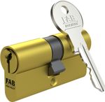 Cilinderbetét FAB 2,00**/DNm 30 + +35, 3 kulcs, építészeti