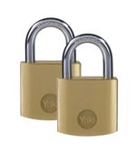 Lakat Yale Y110B/40/122/2, Standard Security, függő, 40 mm, 2 azonos zárszerkezet 3 kulccsal