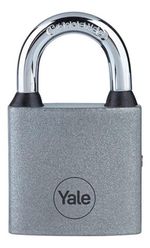 Lock Yale Y111S/50/125/1, padlock, iron, silver, 50 mm, 3 keys