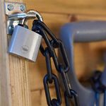 Lock Yale Y111S/50/125/1, padlock, iron, silver, 50 mm, 3 keys