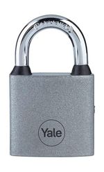 Lock Yale Y111S/38/121/1, padlock, iron, silver, 38 mm, 3 keys