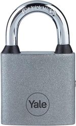 Lakat Yale Y111S/60/132/1, függő, vas, ezüst, 63 mm, 3 kulcs
