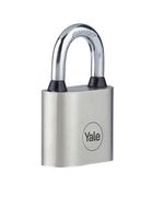 Lakat Yale Y112/50/165/1, függő, vas, 50 mm, 3 kulcs