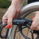 Lock Yale YCK0/12/200/2, for bicycle, key operated, 2000 mm