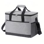 Cooler bag Strend Pro, 30L, grey, cooling, foldable, camping, 27x40x31 cm