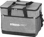 Cooler bag Strend Pro, 30L, grey, cooling, foldable, camping, 27x40x31 cm
