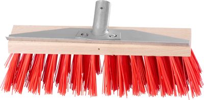 Road brush Geco U300.3, 300x65x22 mm, with metal scraper