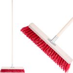 Broom Strend InDust 0300 mm, road, with handle