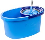 Cleaning Set Strend Pro, industrial, rotary mop with bucket on wheels, 35 liter