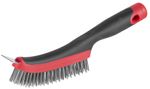 Kefa Strend Pro ComfortGrip CG687, 4 radová, oceľová, so škrabkou