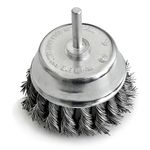 Brush Strend Pro TCB-510 75 mm, braided, with shank, 0.35 mm wire
