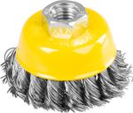 Kefe Strend Pro TCB-500 65 mm, fazék alakú, fonott, M14x2, 0,35 mm huzal